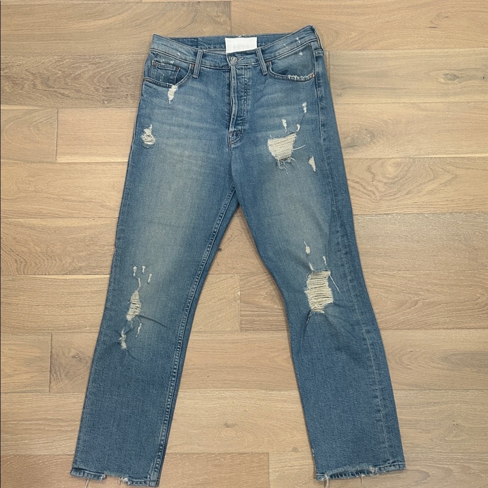 Mother Tomcat Ankle Jeans